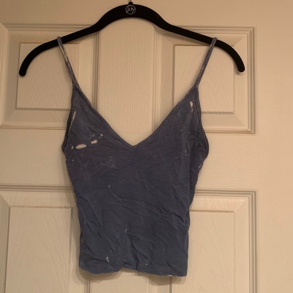 Brandy Melville Tops - Brandy Melville Bleach Splattered Tank